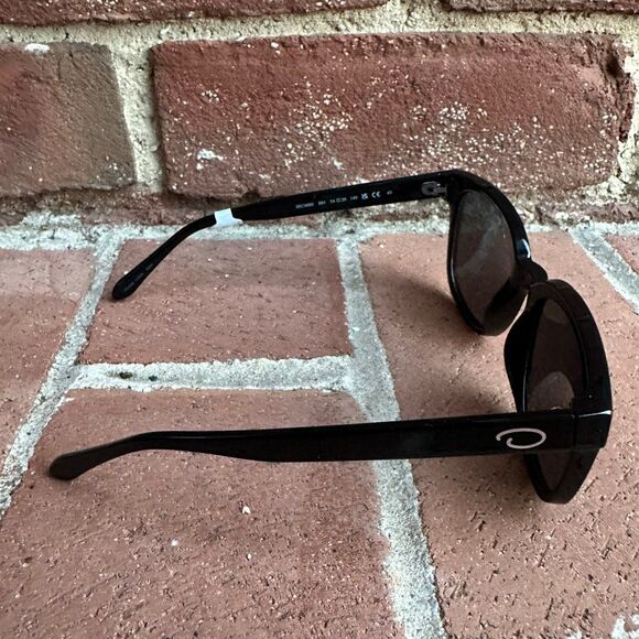 Oscar de la Renta Black Square Sunglasses Dark Tint Designer Shades NEW main image 4